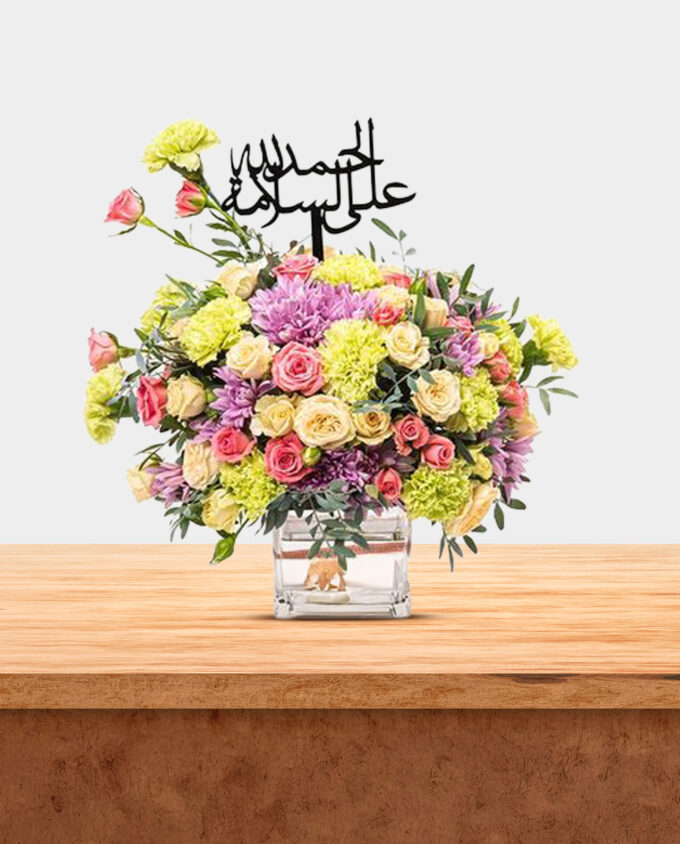 timeless grace white rose vase - Image 2
