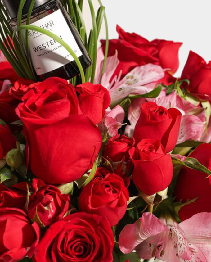 color charm bouquet & chocolate set