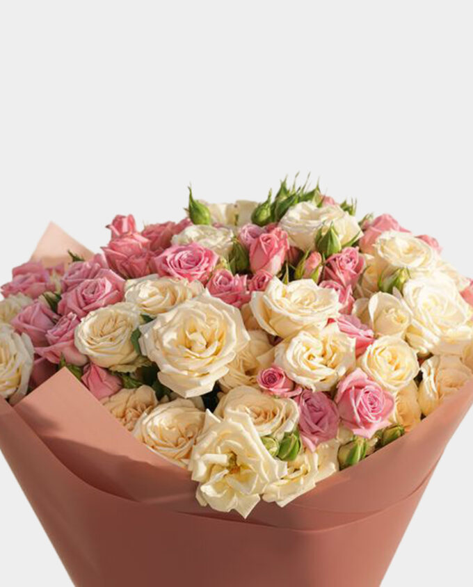 petite white rose bloom - Image 2