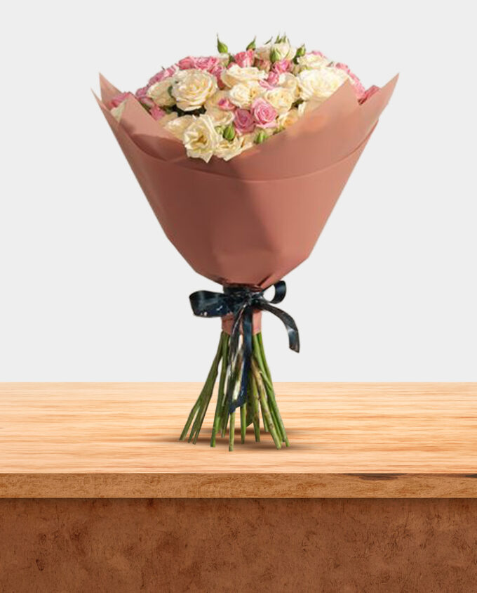 petite white rose bloom - Image 3